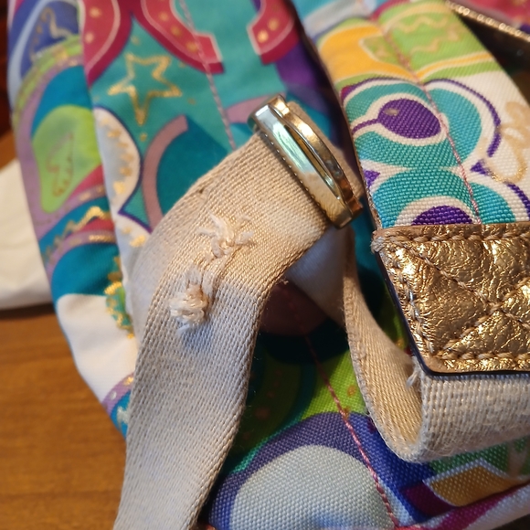 Coach Multicolor Graphic Mini Backpack - Picture 8 of 8